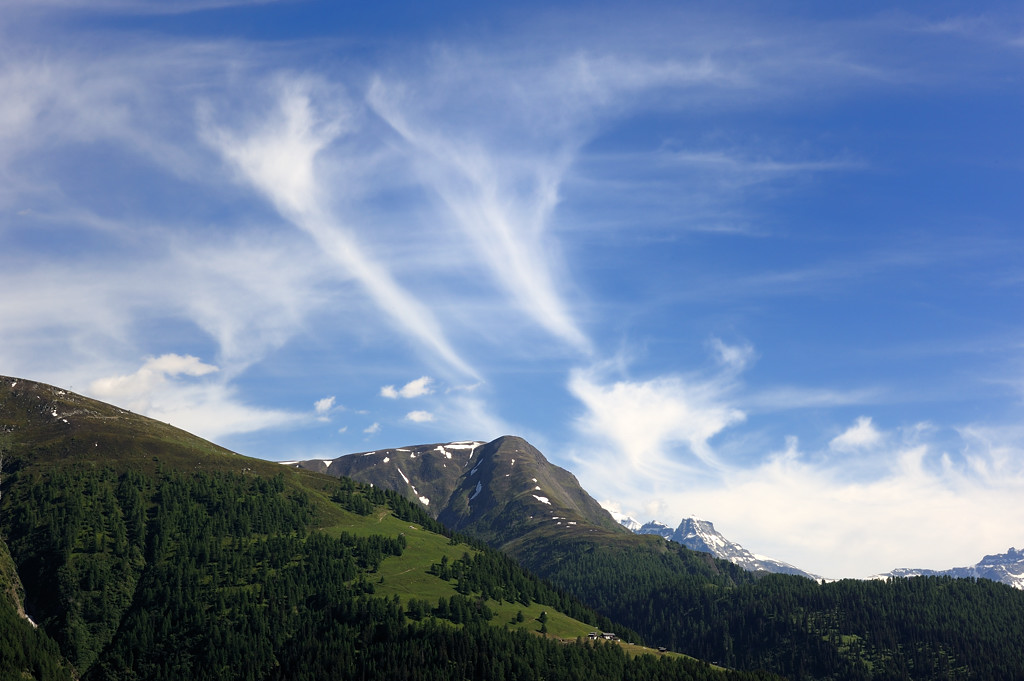 Aussicht vom Chalet