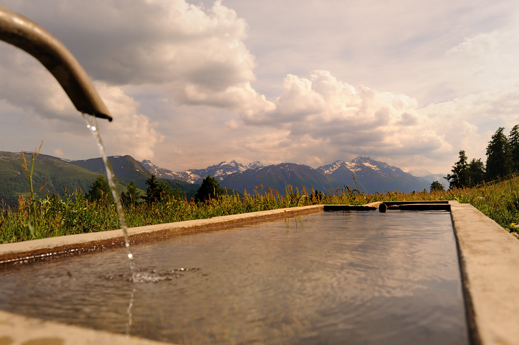 Brunnen auf dem Hausberg