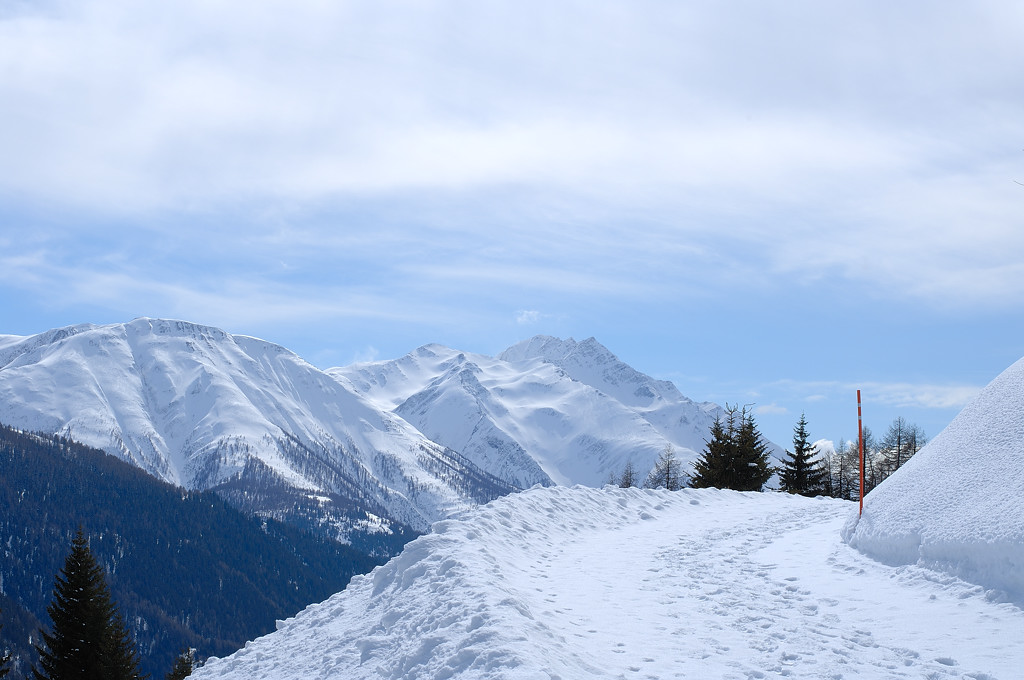 Winterwanderweg in der nahen Umgebung